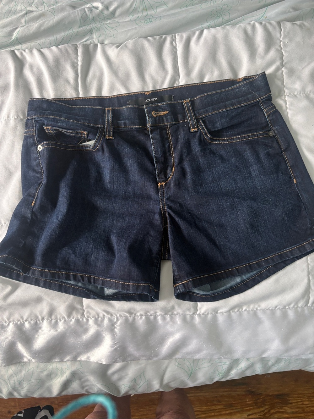 Joe's Jeans Dark Indigo Denim Shorts